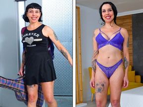 EXTREME videos with Spanish MILFS! Leine, we turn the punky neighborhood into an elegant mature... But still same SLUT!